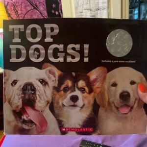 Scholastic Top Dogs! Book - Black and White Cover